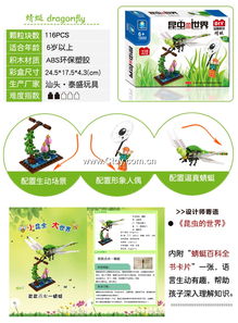 樂(lè)星昆蟲(chóng)世界蜻蜓積木 泰盛塑膠帶來(lái)的自然探索與教育樂(lè)趣